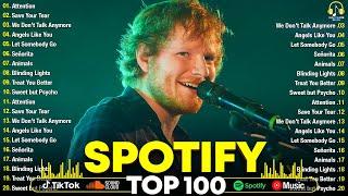 Top 100 Songs Of 2024 BillboardEd Sheeran, Maroon 5,Ariana Grande, Dua Lipa, Bruno Mars, The Weeknd