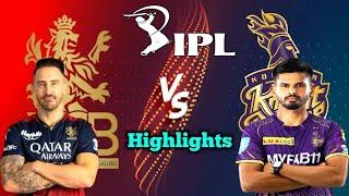 KKR vs RCB IPL 2024 Highlights  Most Thrilling Match in IPL 