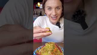 Trying BHEL PURI For The First Time! #indianfood #reaction