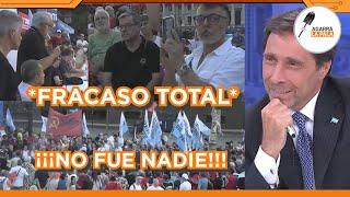 ¡NO FUE NADIE! FEINMANN NO AGUANTÓ LA RISA POR EL FRACASO DE UN ACTO ANTI-MILEI "UN JUICIO POLÍTICO"