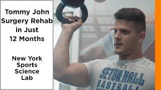 Tommy John Surgery Rehab in Just 12 Months | NY Sports Science Lab