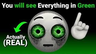 This Video will Make You See Everything in Green Color! 🟢