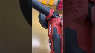 SensTech Technology on the Hilti Nuron AG 6D-22 Cordless Grinder