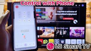 How to Control LG Smart TV with Mobile Phone