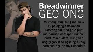 BREADWINNER -Geo Ong