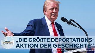 US-WAHLKAMPF: Donald Trump kündigt Massen-Deportation an – Kamala Harris legt in den Umfragen zu