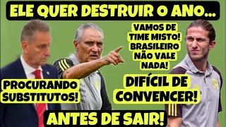 DECISÃO ASSOMBROSA TOMADA! AGORA TERMINAM DE DESTRUIR O ANO DO FLAMENGO! TIME MISTO ANTES DE SAIR!