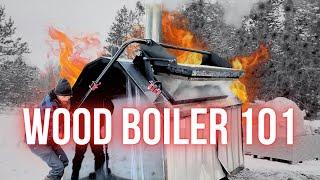 My Wood Boiler & How It Works // The #freeheat  Revolution