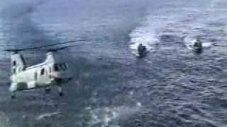 Boeing CH-46 Sea Knight Overloaded Crash