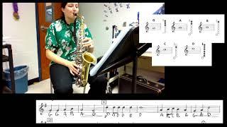 EE 57 Ode To Joy Alto Sax