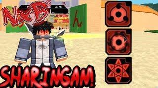 ROBLOX NRPG Beyond: SHARINGAN Full Showcase | Black Flames!