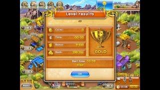 Farm Frenzy 3 only GOLD (level 49) playthrough Веселая ферма 3 (уровень 49) Золото