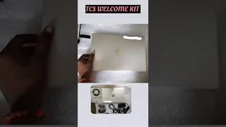 Tcs welcome kit  |tcs welcome kit| |tcs joining kit| #tcs #youtubeshorts #shorts #short #laptop