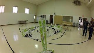GoPro Up Close to Jeffs RC Airplane Eflite AS3xtra Hovering