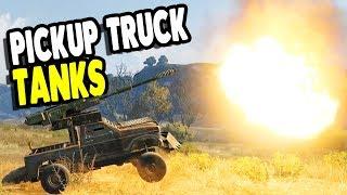 Building The Smallest Trucks With The BIGGEST GUNS | (AD) | Crossout Multiplayer Gameplay