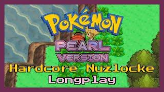 Pokémon Pearl - Longplay - Hardcore Nuzlocke (No Commentary)