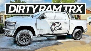 Dirty Ram TRX Exterior Detailing ASMR | E.S.A Details