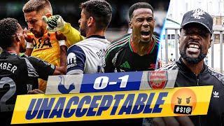 3 LOSSES AT HOME IN A ROW IS UNACCEPTABLE  I'M FUMING!!! Tottenham 0-1 Arsenal EXPRESSIONS REACTS