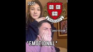 HARVARD ACCEPTANCE REACTION | College decision rection | 2022| Class of 2026 | tiktok.