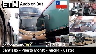 ETM PREMIUM SANTIAGO CASTRO trip by Marcopolo G8 Scania SWKK35 bus