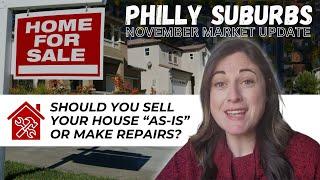 Housing Market Update - PA/NJ Philadelphia Suburbs - November 2024 #marketupdate #homesforsale