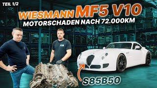 MOTORSCHADEN beim 250K WIESMANN GT MF5! Alles zum S85 V10 MOTOR von BMW - Teil 1/2