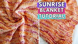 How To Knit A Baby Blanket For Beginners, Video Tutorial