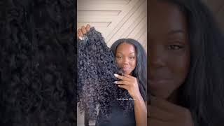 Watch me style these super cute curly clips by CurlsQueen Hair! This only took 10 minutes!