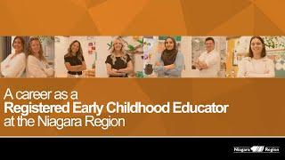 A Career as a Registered Early Childhood Educator at Niagara Region