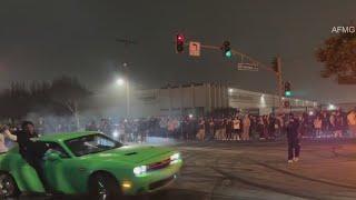 Street takeover in Costa Mesa