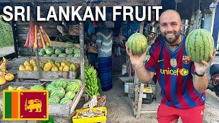 We bought local Sri Lankan Fruits! 