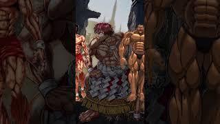 baki hanma vs mushashi miyamoto#bakihanma #pickle #bakianime #shortvideo