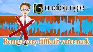 How to remove the very difficult watermark in the Audio Jungle sound tutorial in Tamil explanation