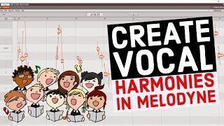 Mixcraft 8 - Create Vocal Harmonies in Melodyne