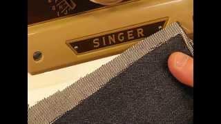 Amazing Singer 401a Special - 10 Layers of Heavy Grade Denim