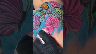 Arreglo de un viejo tatuaje. Comenta como te parece este cambio ?