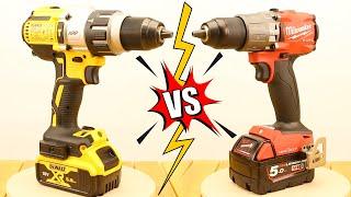 DeWalt or Milwaukee? Who makes better drills? DCD996 VS ONEPD2 18V Battle!