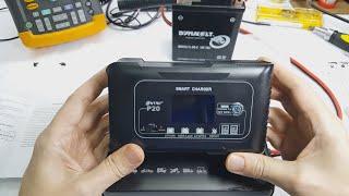 HTRC P20A 12V-24V Smart Battery Charger. Overview and disassembly.