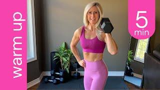 5 min Workout WARM UP full body