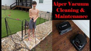 Aiper Pool Vacuums: 30 day review & Maintenance