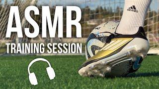 ASMR Individual Training Session For Soccer / Football In Adidas F50 Elite Messi