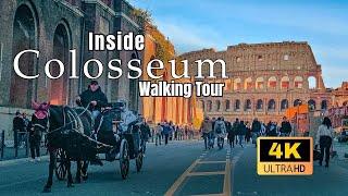 Walk with Me Inside the Colosseum in 2024 | Rome Walking Tour 4K UHD