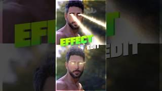 Eye Fire Effect Tutorial  Neon Eyes Effect Android #edit