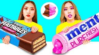 Desafío Comida de Chicle vs de Chocolate | Batalla Comestible por ToonDO Challenge