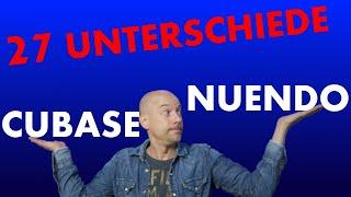 Cubase Nuendo Vergleich / Unterschiede