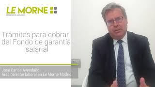 Trámites para cobrar del FOGASA Le Morne Abogados Jose Carlos