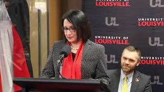2020 University of Louisville School of Nursing Simulation Lab Dedication President Bendapudi.