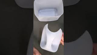 돈 안드는 수납정리/ 싱크대 손잡이 수납함/우유통 재활용 diy