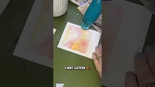 Let's paint a fall mountain