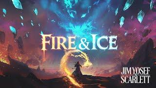 Jim Yosef - Fire & Ice (ft. Scarlett) [Official Lyric Video]